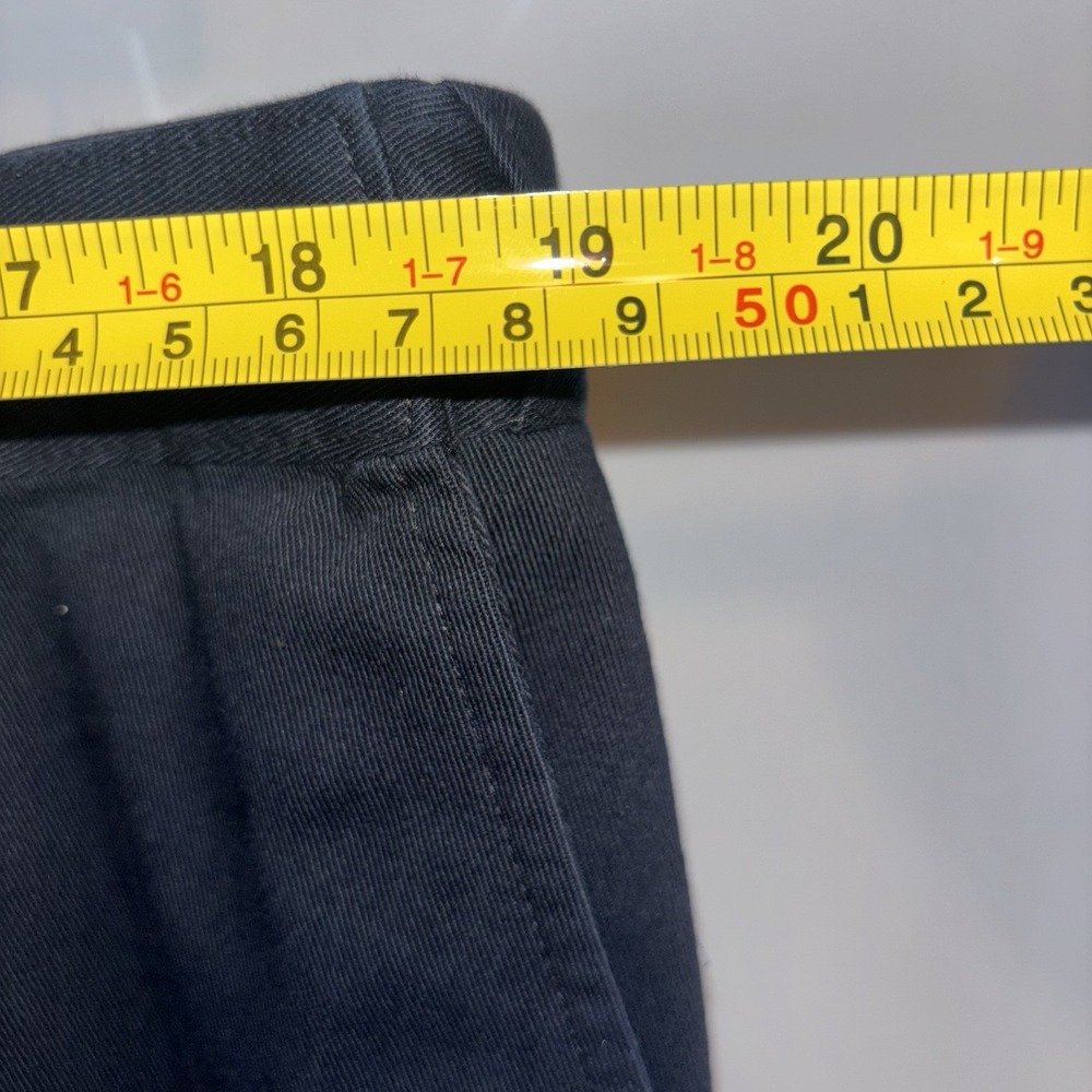 L.L. Bean Favorite Fit Straight Pants Navy Size 12 - Picture 4 of 7